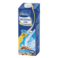 Молоко Valio Eila UHT 1,5% безлактозное c витамином D 1л