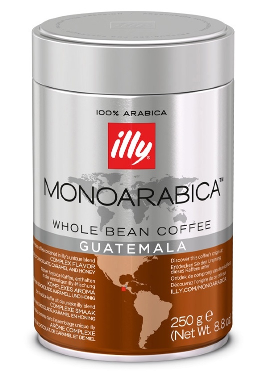 Кофе illy в зернах Monoarabica Guatemala 250гр
