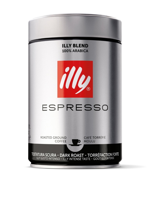 Кофе illy Espresso молотый темная обжарка 250гр