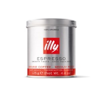 Кофе illy Espresso молотый средняя обжарка 125гр
