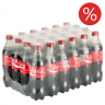 Напиток Coca-Cola (Кока-Кола) 0,5л пластик, упаковка из 24 бутылок со скидкой 30%