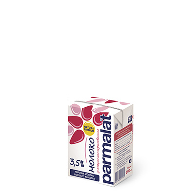 Молоко Parmalat 3,5% 200мл 27шт.