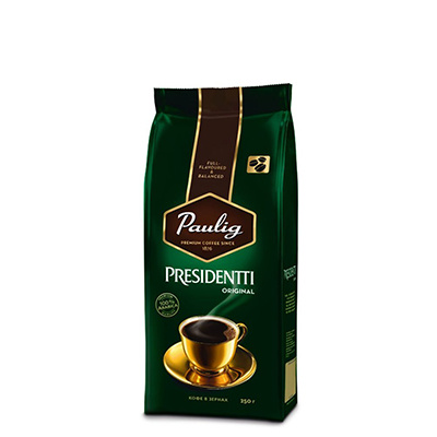 Кофе Paulig PRESIDENTTI ORIGINAL в зернах 250г