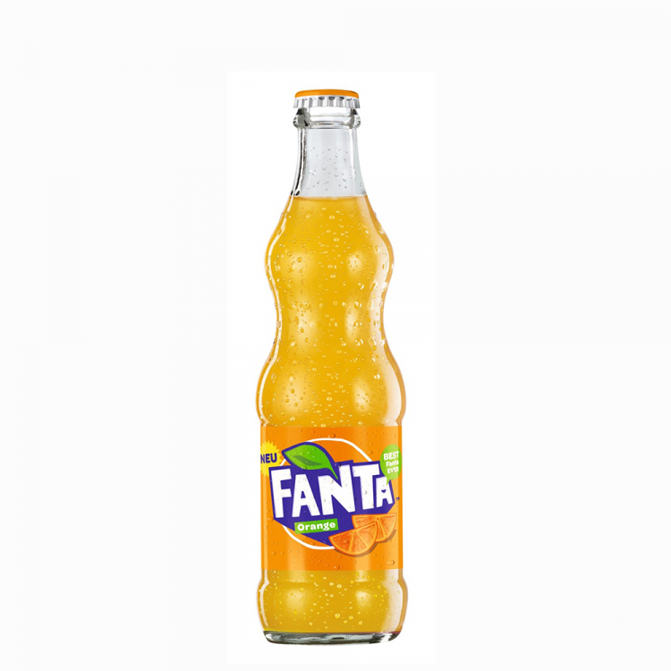 Напиток Fanta Orange (Фанта Орандж) 0,33л стекло