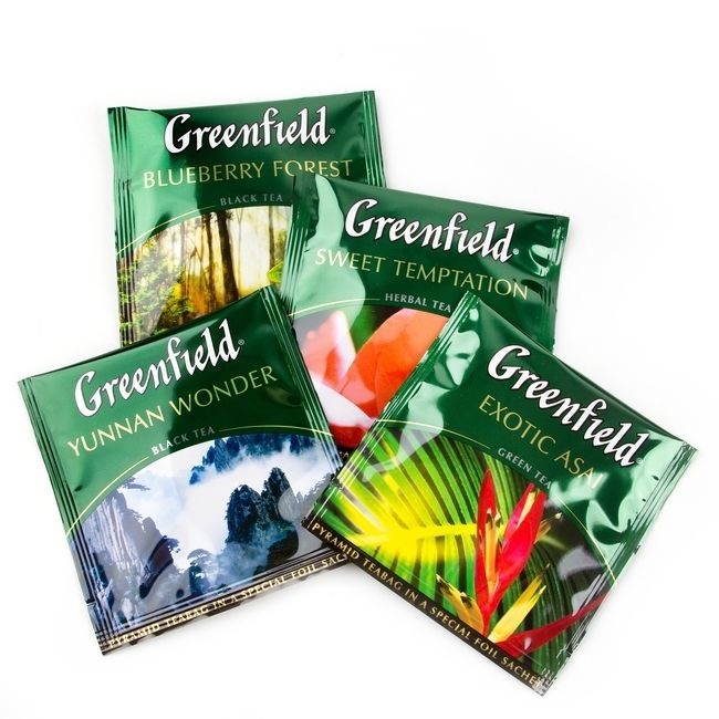 Чай гринфилд в пакетах. Чай Гринфилд в пакетиках. Гринфилд премиум Теа. Гринфилд пакетики чай упаковка. Чай в индивидуальной упаковке.