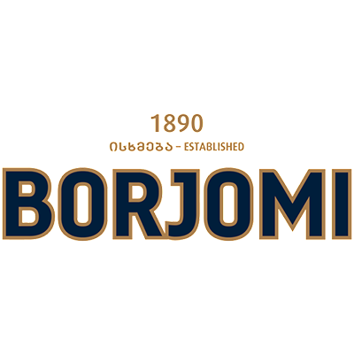 Минеральная вода Borjomi (Боржоми) логотип