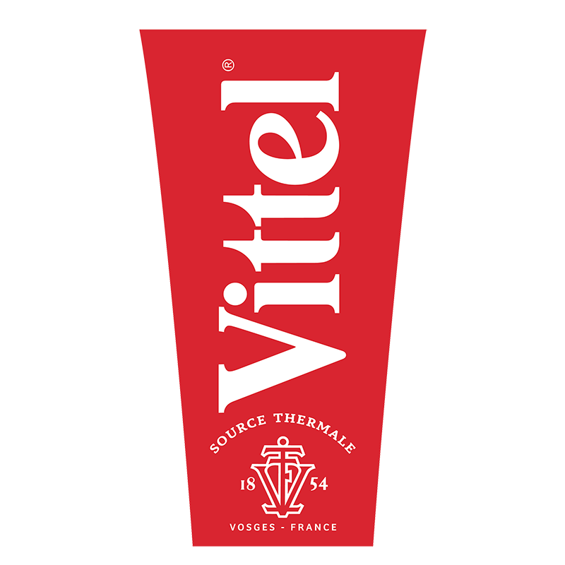 Минеральная вода Vittel логотип