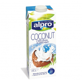 Напиток Alpro Coconut Original кокосовый с рисом обогащенный кальцием и витаминами 1л