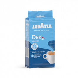 Кофе Lavazza Dek Classico молотый без кофеина 250гр.