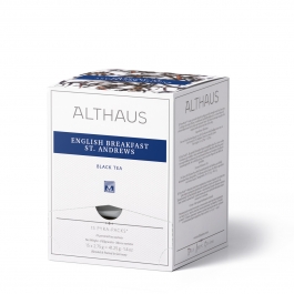 Чай черный в пирамидках Althaus English Superior (Инглиш Супериор), 15 х 2,75г