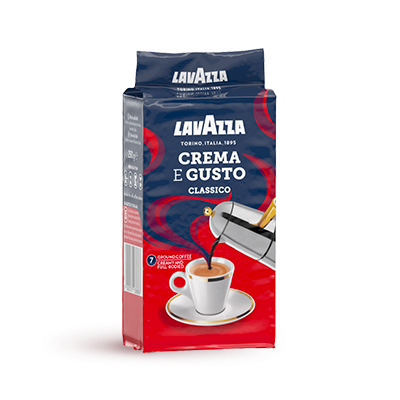 Кофе Lavazza Crema e Gusto Classico молотый 250гр.