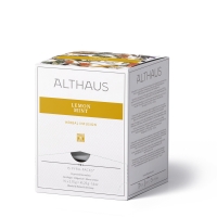 Чай травяной в пирамидках Althaus Lemon Mint (Лемон Минт), 15 х 2,75г