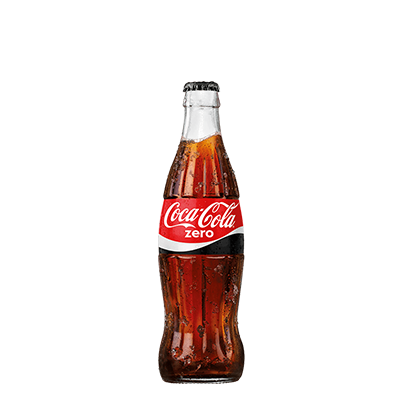 Напиток Coca-Cola Zero (Кока-Кола Зеро) 0,33л стекло - 57 руб.