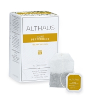 Чай травяной пакетированный Althaus Pure Peppermint (Перечная Мята)