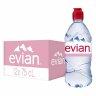 Вода Evian Sport (Эвиан Спорт) негаз. 0,75л ПЭТ упаковка 12 бутылок